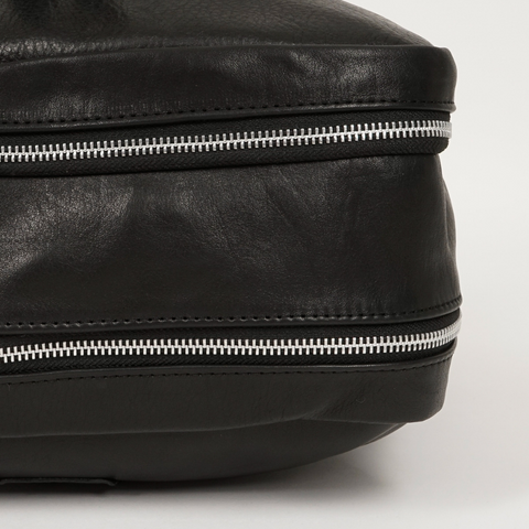 New Classic Backpack - Black Leather