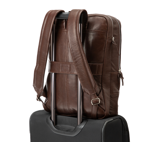 New Classic Backpack - Chocolate Leather