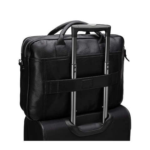 New Classic Briefcase - Black Leather