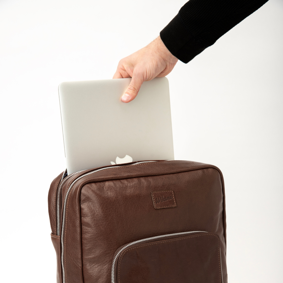 New Classic Backpack - Chocolate Leather