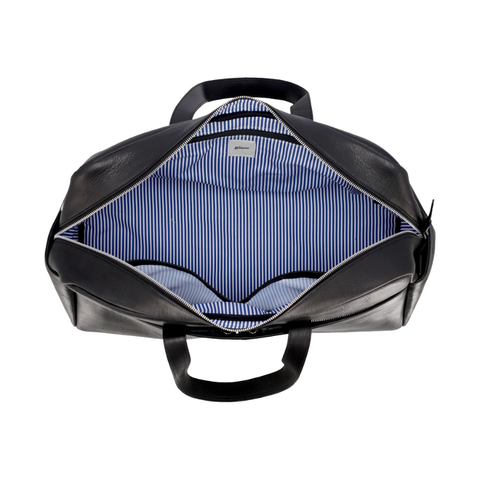 New Classic Weekender Bag - Black Leather