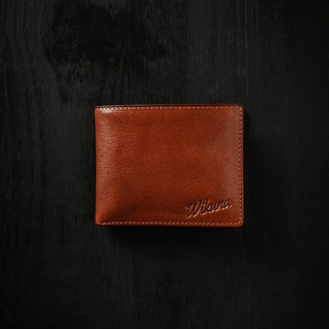 Euro Classic Wallet - Cognac Leather