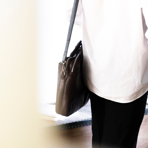 New Classic Briefcase - Chocolate Leather