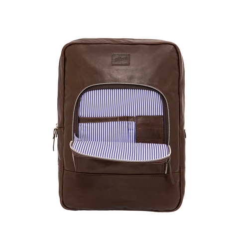 New Classic Backpack - Chocolate Leather