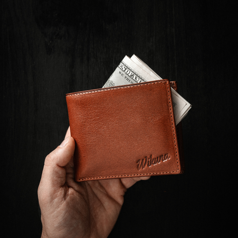 Euro Classic Wallet - Cognac Leather