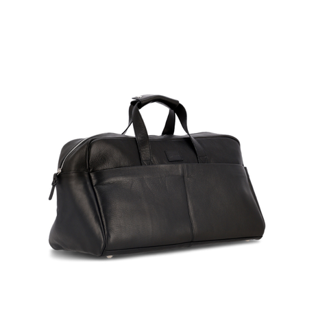 New Classic Weekender Bag - Black Leather