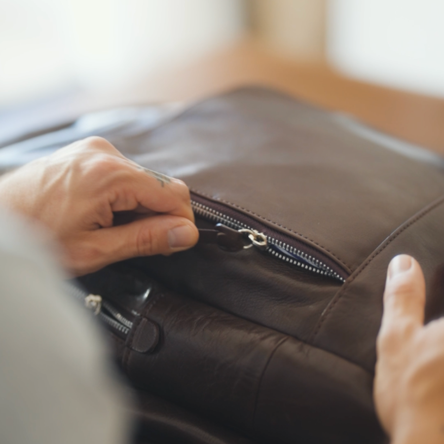 New Classic Backpack - Chocolate Leather