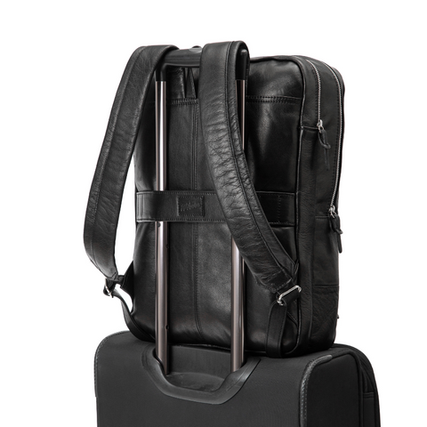 New Classic Backpack - Black Leather