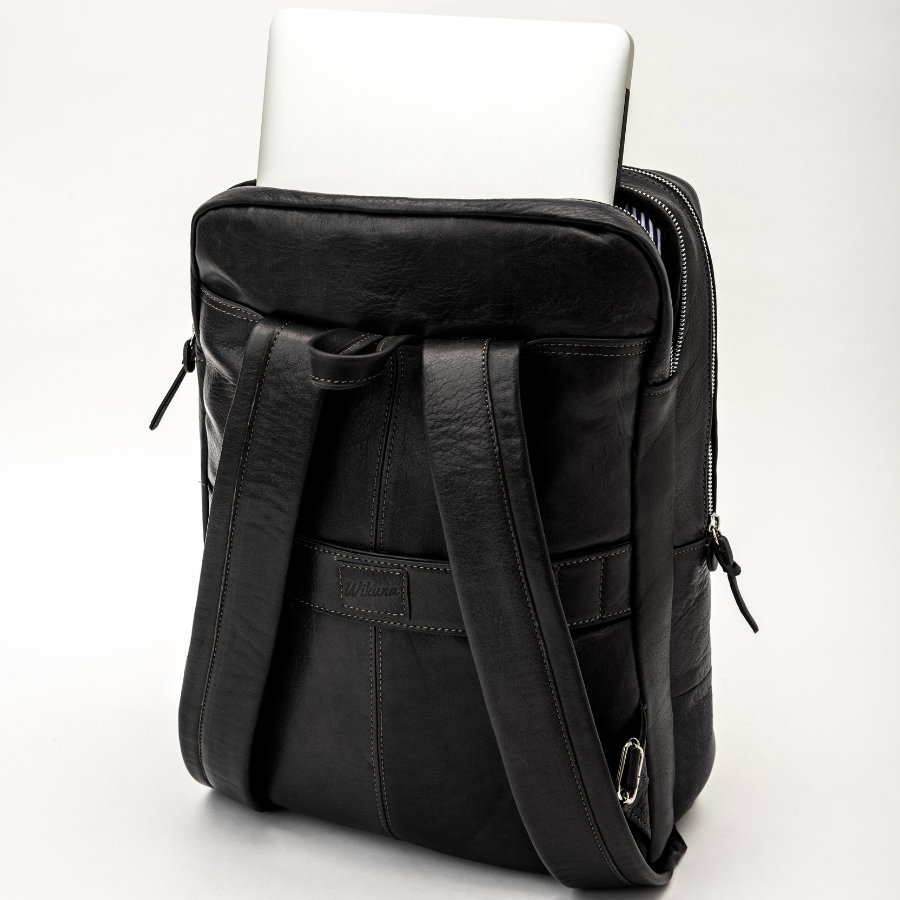 New Classic Backpack - Black Leather