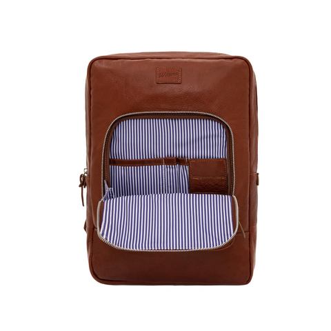 New Classic Backpack - Cognac Leather