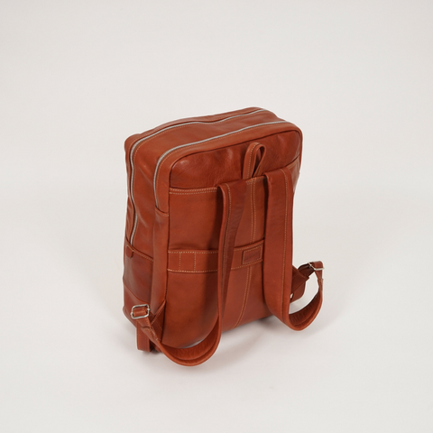 New Classic Backpack - Cognac Leather