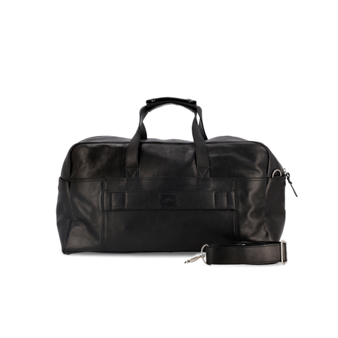 New Classic Weekender Bag - Black Leather