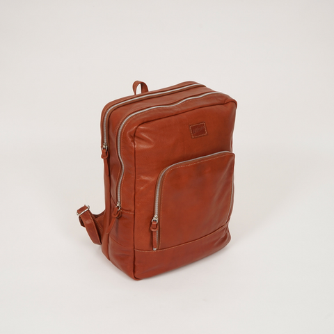 New Classic Backpack - Cognac Leather