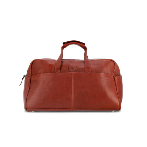 New Classic Weekender Bag - Cognac Leather