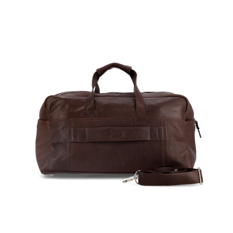 New Classic Weekender Bag - Chocolate Leather