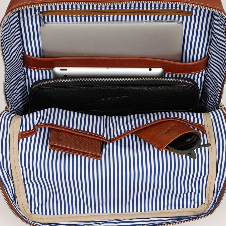 New Classic Backpack - Cognac Leather