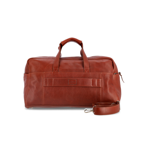 New Classic Weekender Bag - Cognac Leather