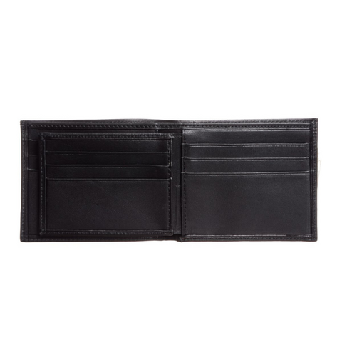 Euro Classic Wallet - Black Leather