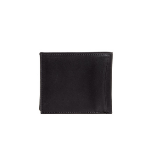 Euro Classic Wallet - Black Leather