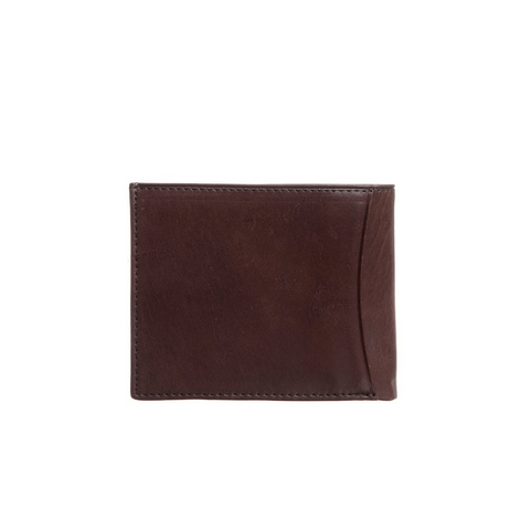 Euro Classic Wallet - Chocolate Leather