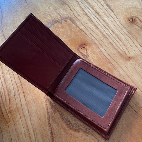 Euro Classic Wallet - Cognac Leather