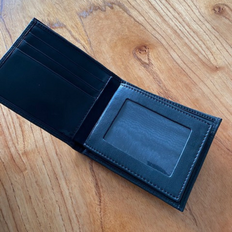 Euro Classic Wallet - Black Leather